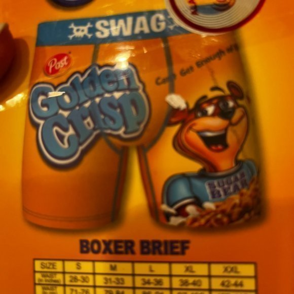 Boxer Briefs - Golden Crisp Cereal Themes (XL) (new) (men)